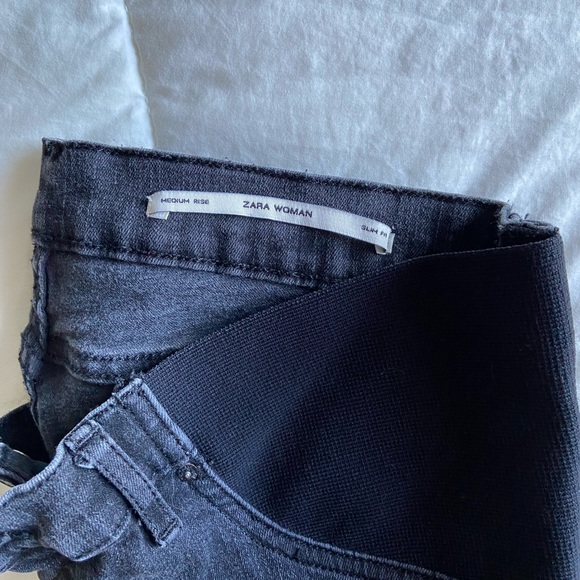 Maternity Jeans Zara Medium Rise Skinny - Picture 3 of 3